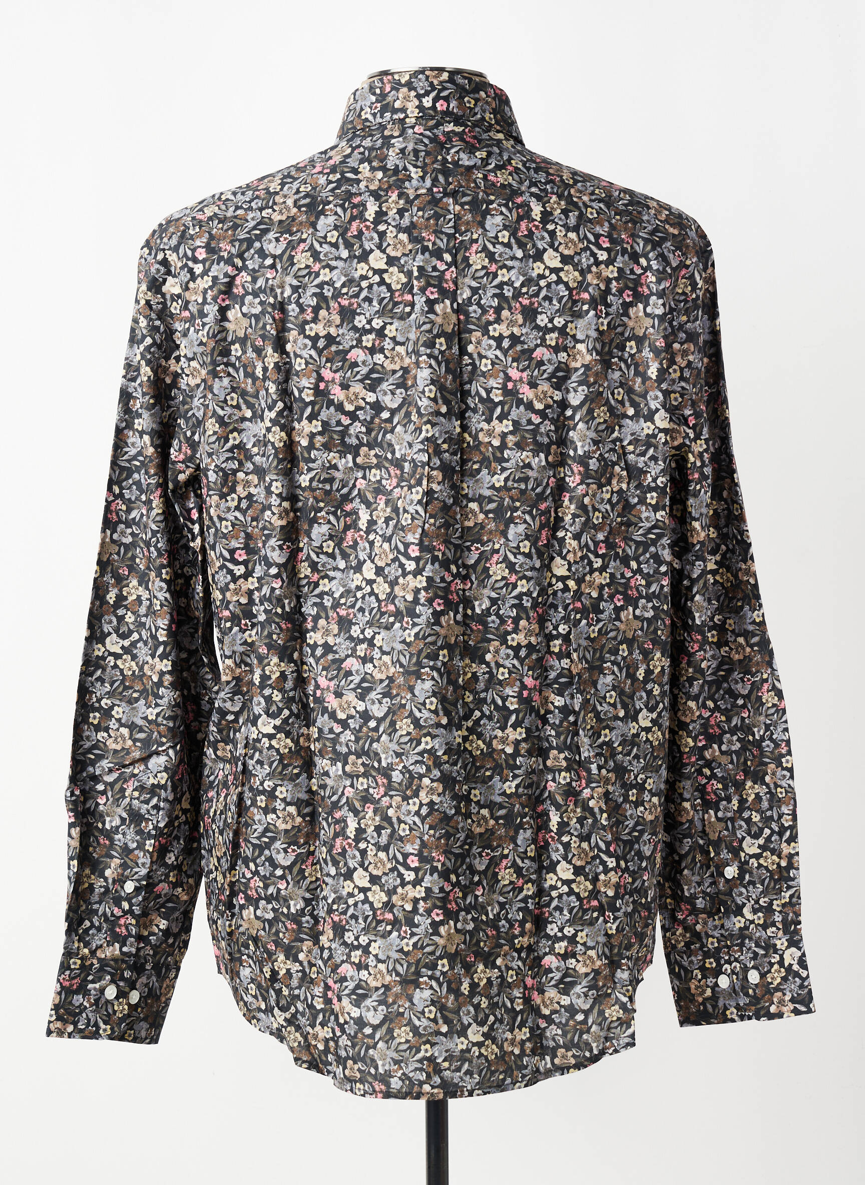 Chemise manches longues poches gris EDEN PARK homme