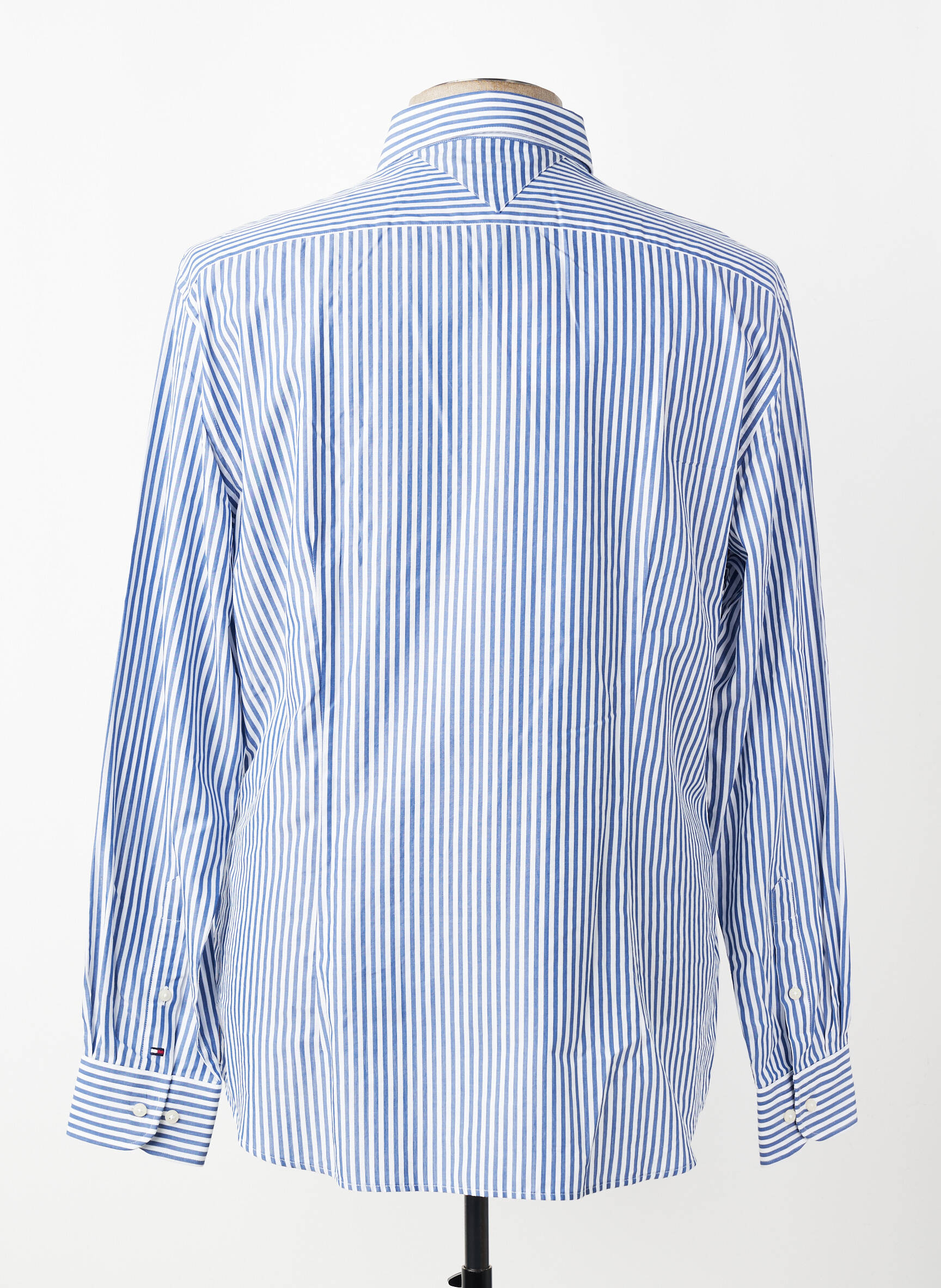 Chemise manches longues coupe cintrée bleu TOMMY HILFIGER homme