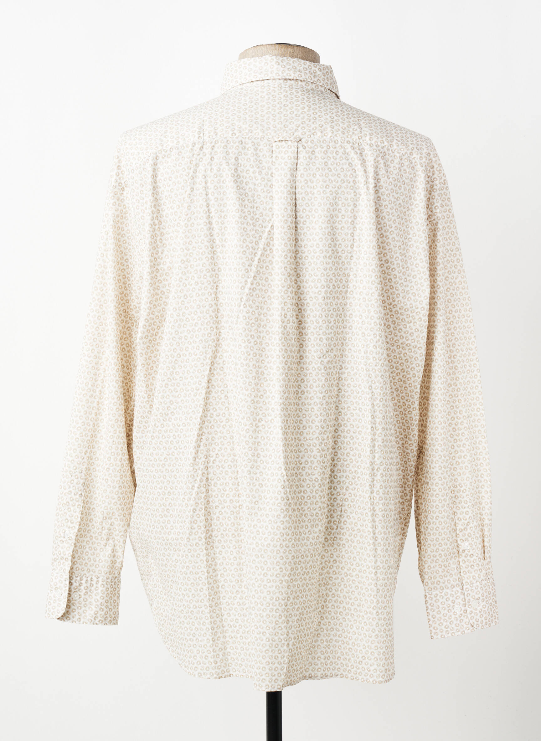 Chemise manches longues poches beige EDEN PARK homme