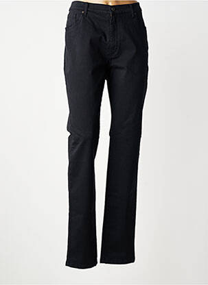 Jeans coupe slim stretch taille normale noir LDCN femme