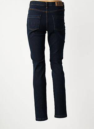 Jeans coupe slim taille haute taille haute bleu LCDN femme