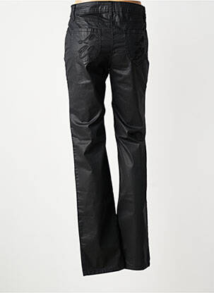 Pantalon droit stretch taille normale noir LAUREN VIDAL femme