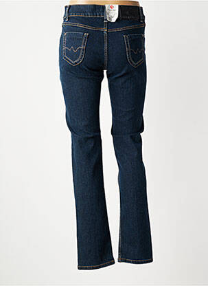 Jeans coupe slim taille haute taille haute bleu PIONIER femme