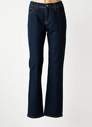 Jeans coupe slim tissage brut taille normale bleu PIONEER femme