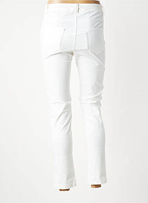 Jeans coupe slim stretch taille normale blanc ELISA CAVALETTI femme