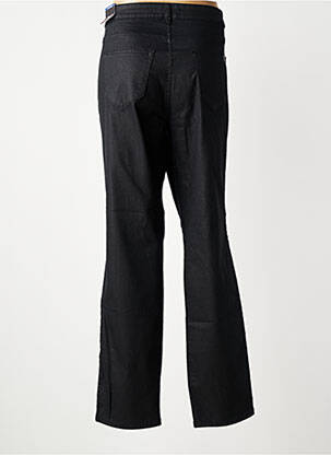 Pantalon slim tissage popeline taille normale noir TONI femme