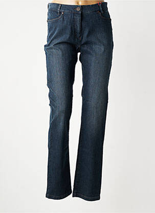 Jeans coupe slim stretch taille normale bleu TONI femme