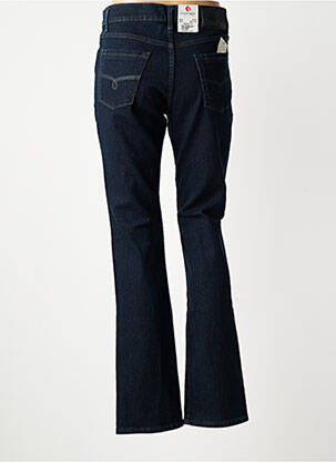 Jeans coupe droite stretch taille normale bleu PIONIER femme