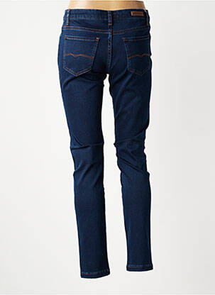 Jeans coupe slim tissage brut taille normale bleu LCDN femme