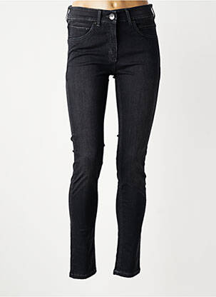 Jeans skinny taille haute taille haute noir ZERRES femme