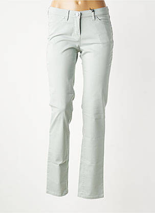 Jeans coupe slim taille basse taille basse vert TONI femme