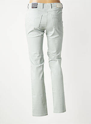 Jeans coupe slim taille basse taille basse vert TONI femme