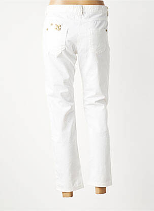 Jeans coupe slim taille normale taille normale blanc ELISA CAVALETTI femme