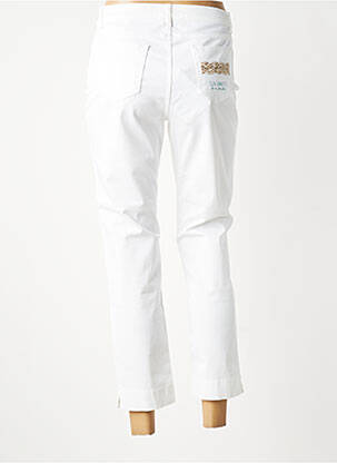 Jeans coupe slim stretch taille normale blanc ELISA CAVALETTI femme