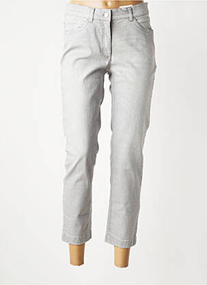 Jeans coupe slim stretch taille normale gris GELCO femme