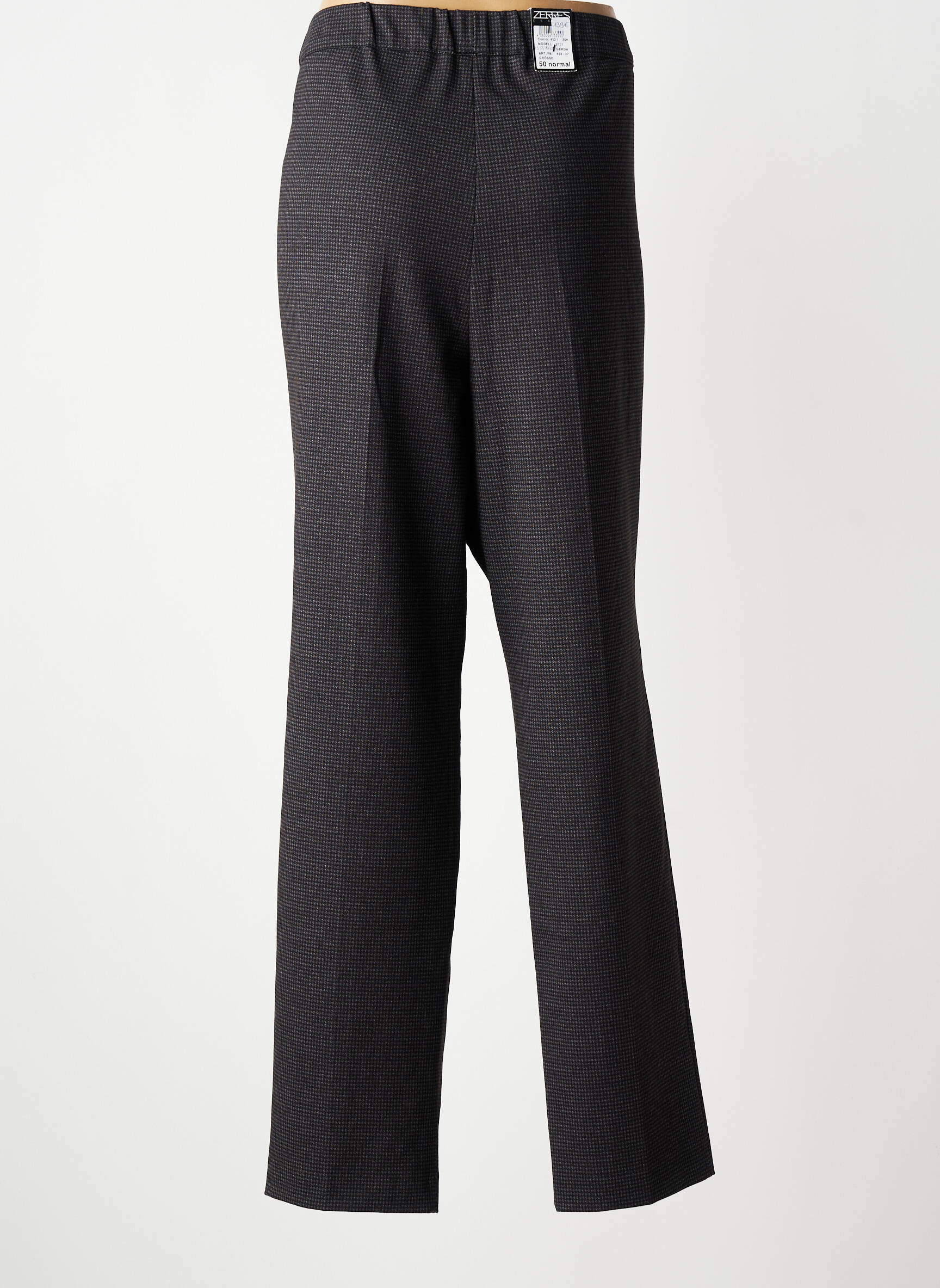 Jegging tissage chiné taille normale gris ZERRES femme