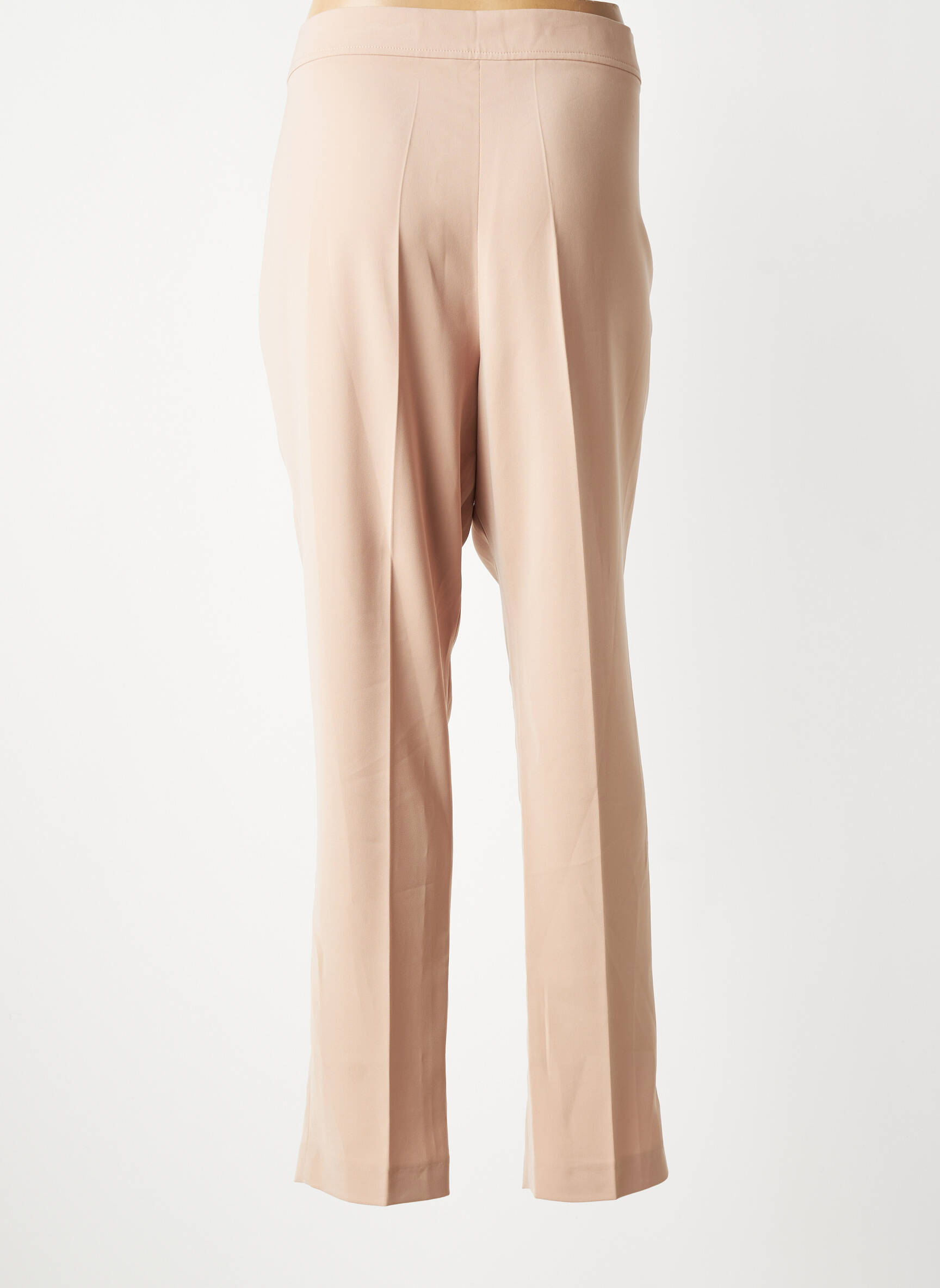Pantalon slim taille normale taille normale beige MODISSIMO femme