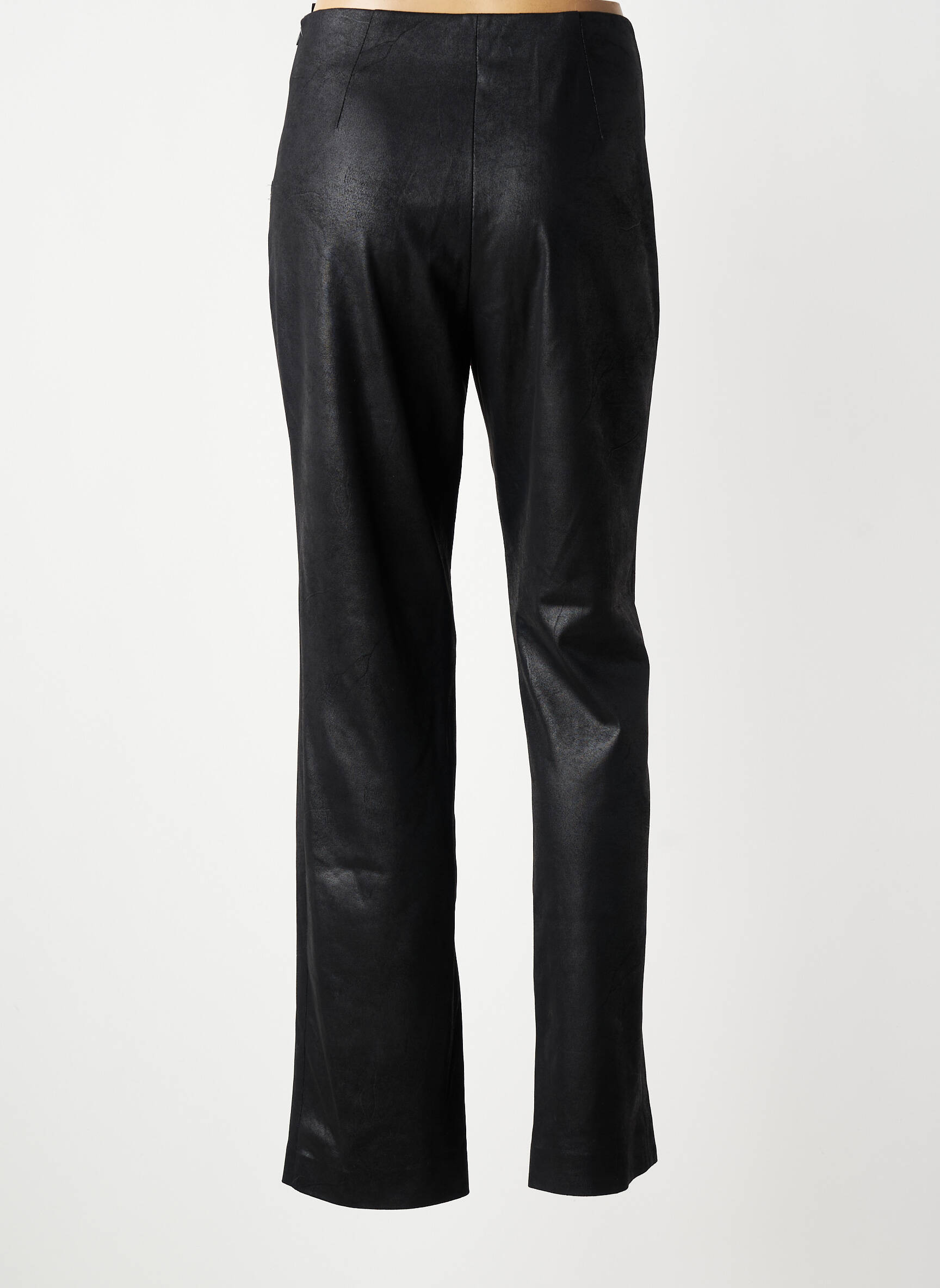 Pantalon slim stretch taille normale noir EXTENZO PARIS femme