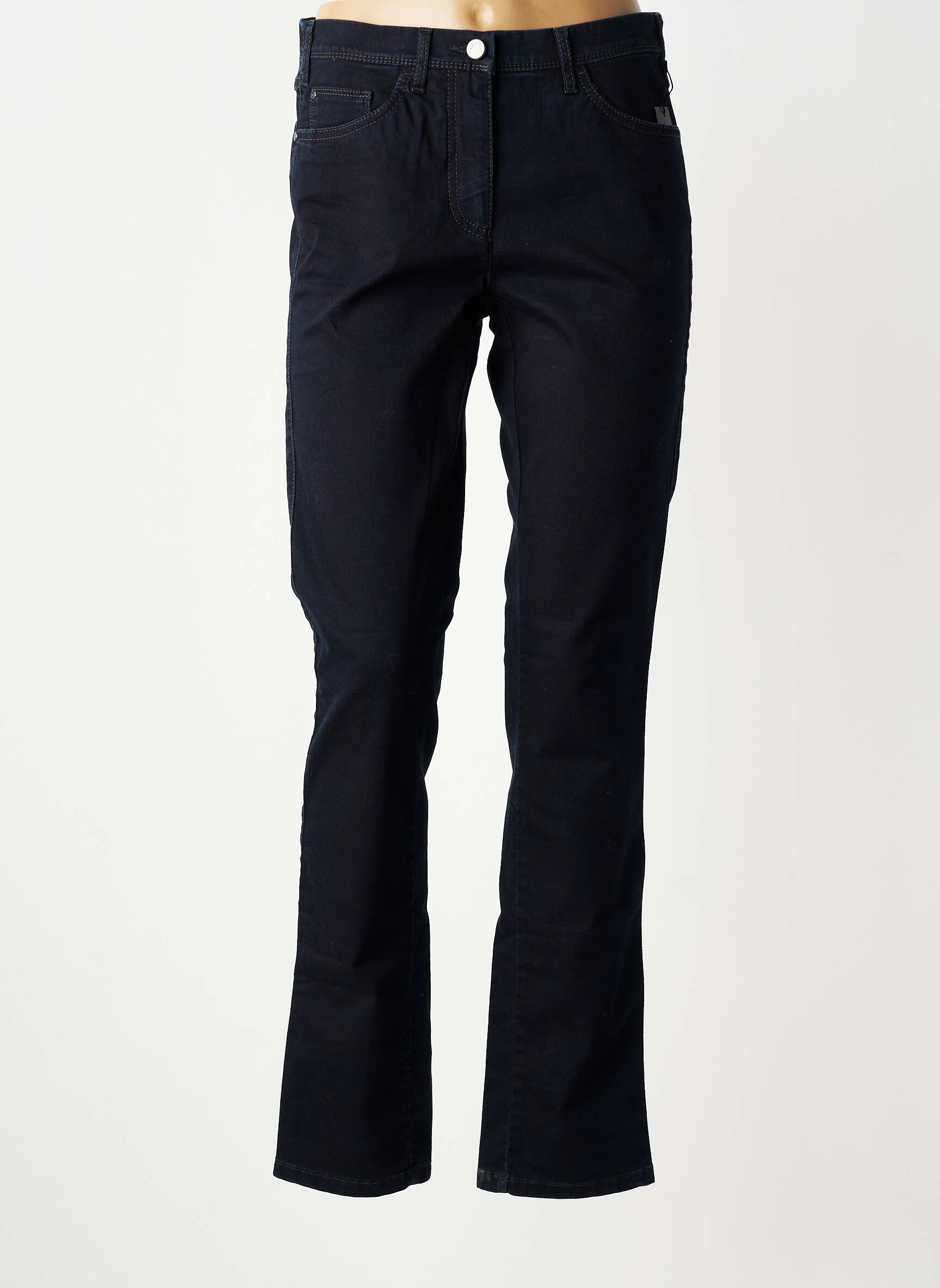 Jeans coupe slim taille normale taille normale noir GERKE MY PANTS femme