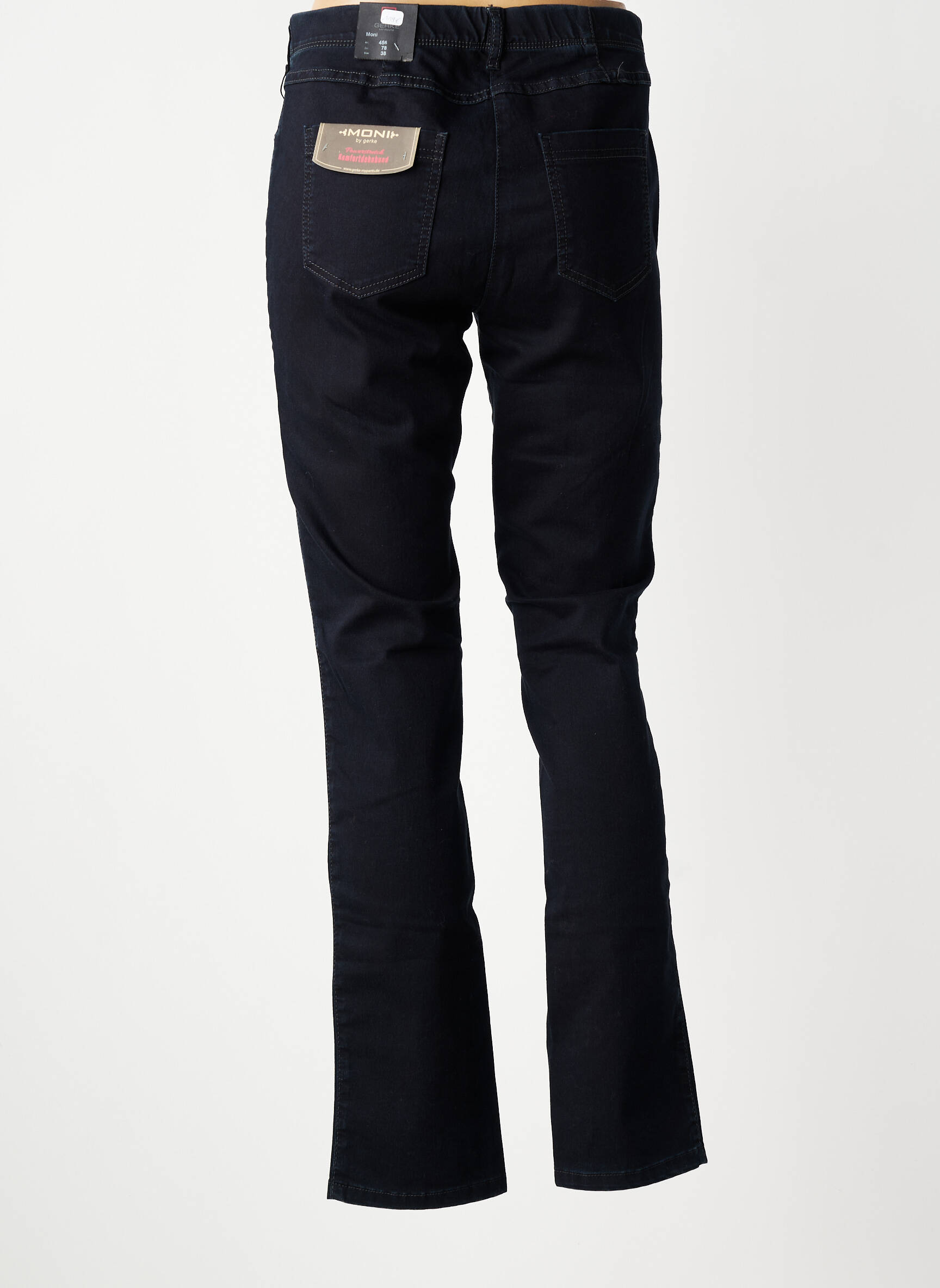 Jeans coupe slim taille normale taille normale noir GERKE MY PANTS femme