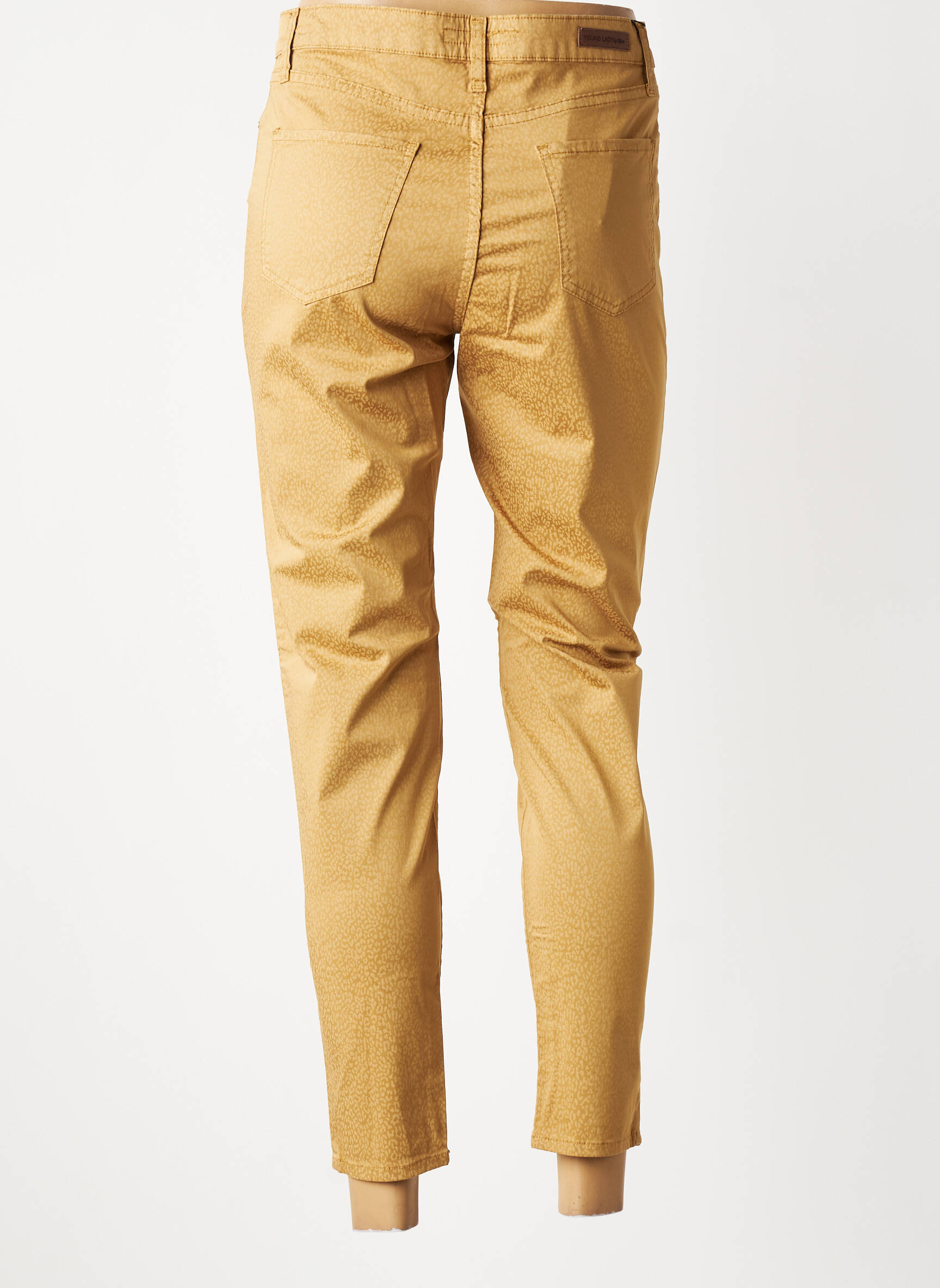 Pantalon 7/8 stretch taille normale beige LCDN femme