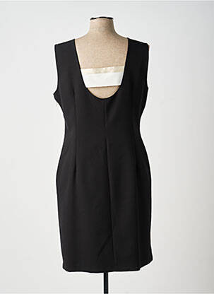 Robe mi-longue sans manche sans manche beige ANDAMIO femme
