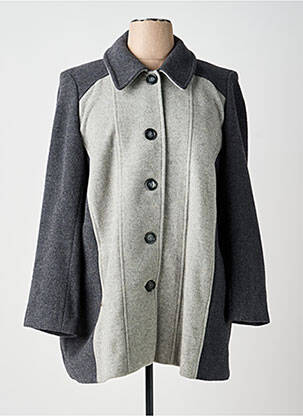 Veste casual coupe droite gris PAUL MATIS femme
