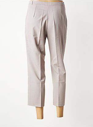 Pantalon 7/8 stretch taille normale beige MULTIPLES femme