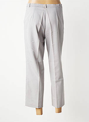 Pantalon 7/8 stretch taille normale gris MULTIPLES femme