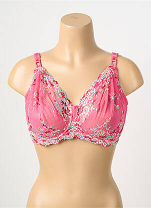 Soutien-gorge légère et transparente haut soutien-gorge emboitant rose WACOAL femme