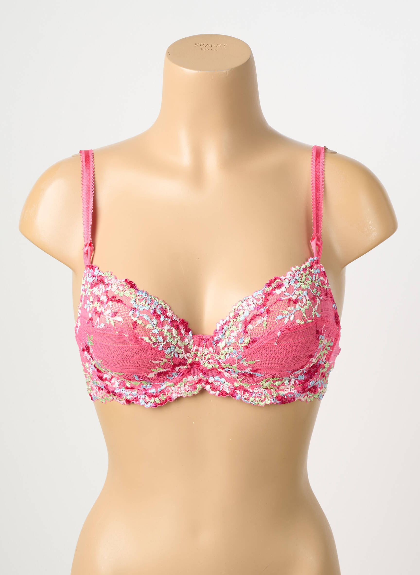 Soutien-gorge légère et transparente haut soutien-gorge emboitant rose WACOAL femme