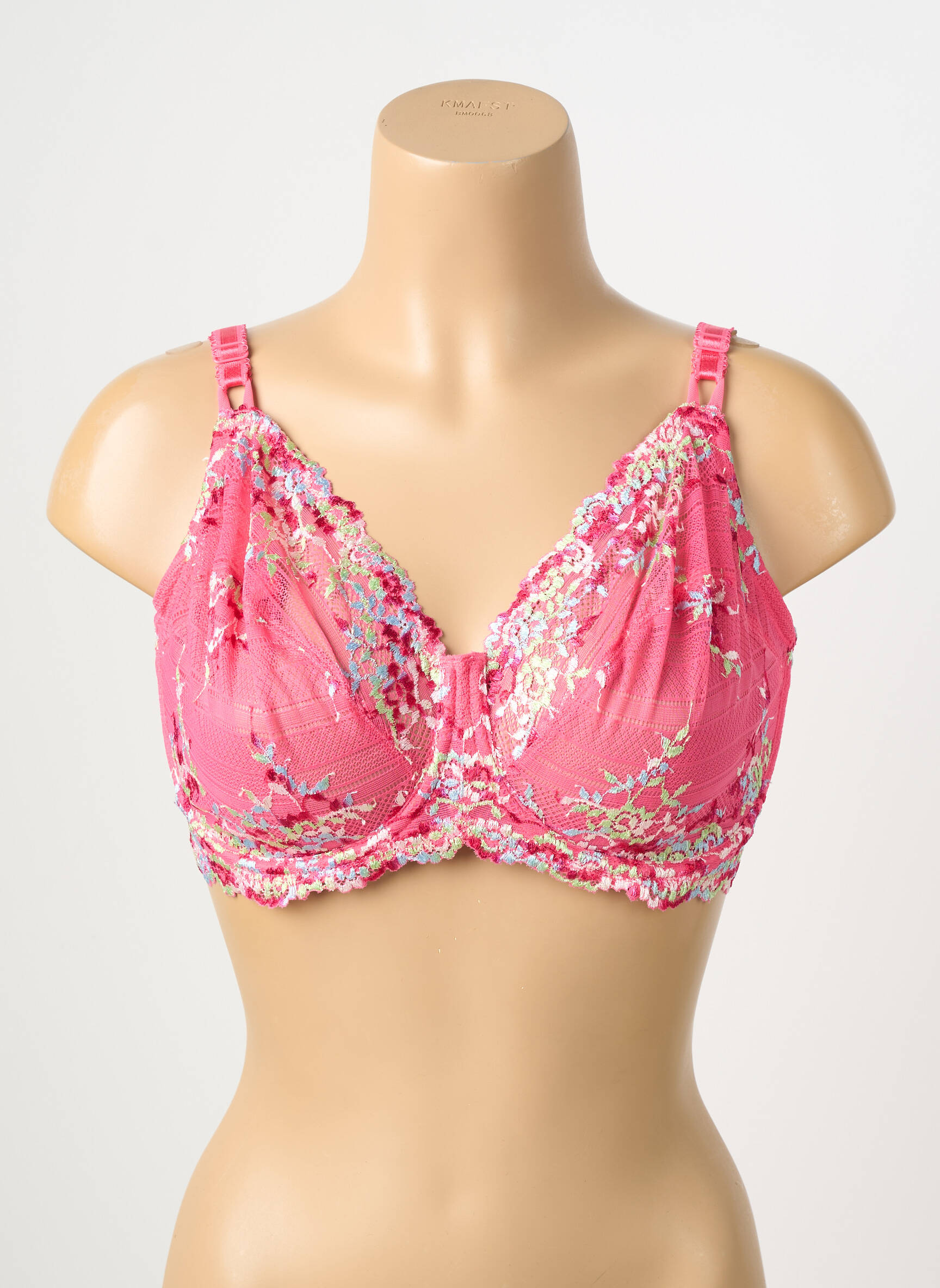 Soutien-gorge légère et transparente haut soutien-gorge emboitant rose WACOAL femme