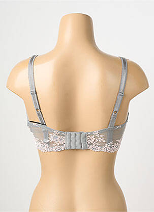 Soutien-gorge tissage dentelle haut soutien-gorge emboitant gris WACOAL femme