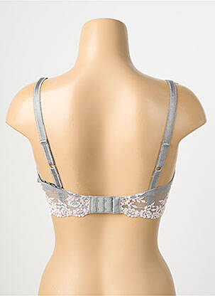 Soutien-gorge tissage dentelle haut soutien-gorge emboitant gris WACOAL femme