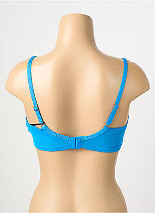 Soutien-gorge tissage dentelle haut soutien-gorge emboitant bleu WACOAL femme