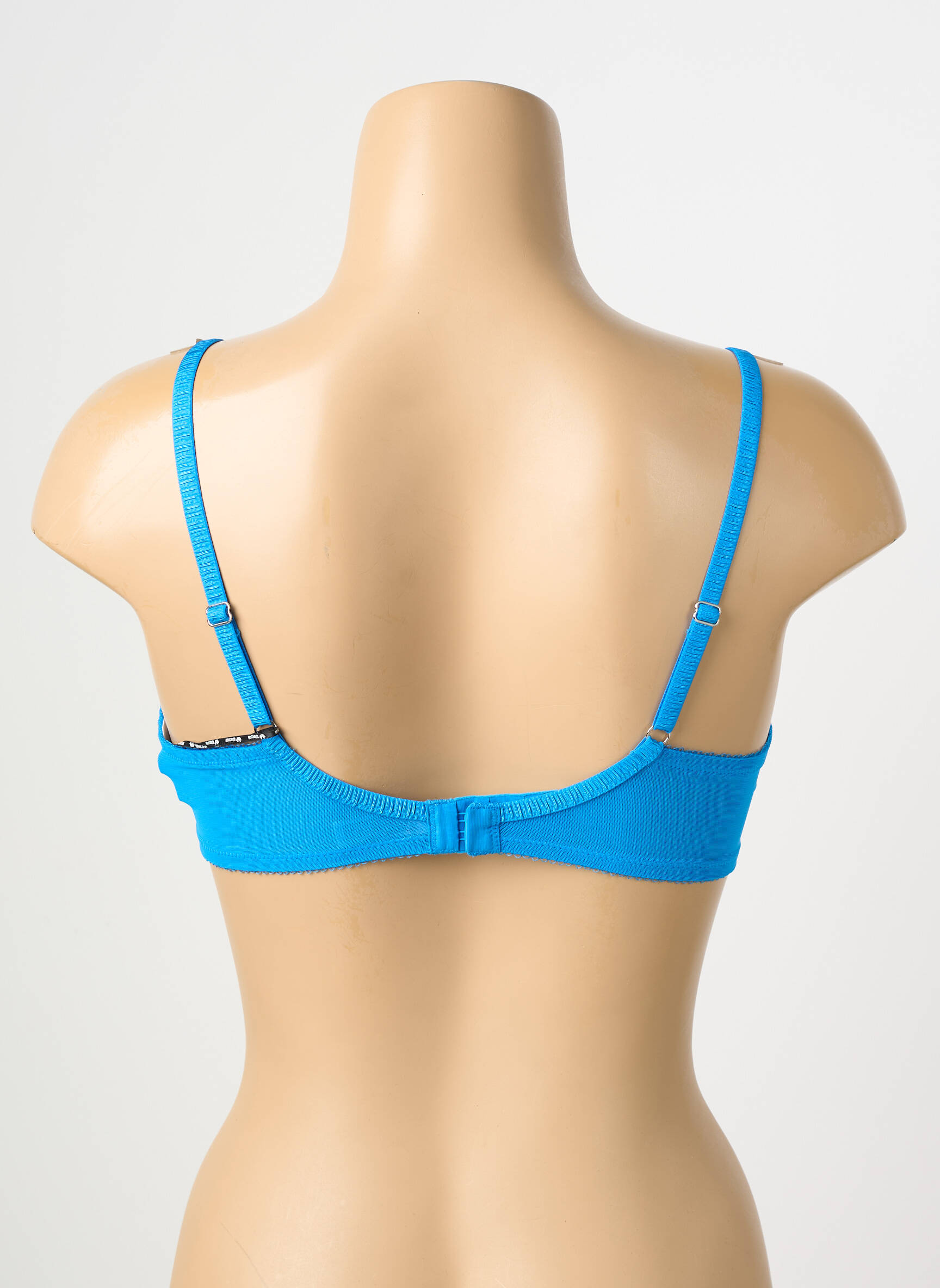 Soutien-gorge tissage dentelle haut soutien-gorge emboitant bleu WACOAL femme