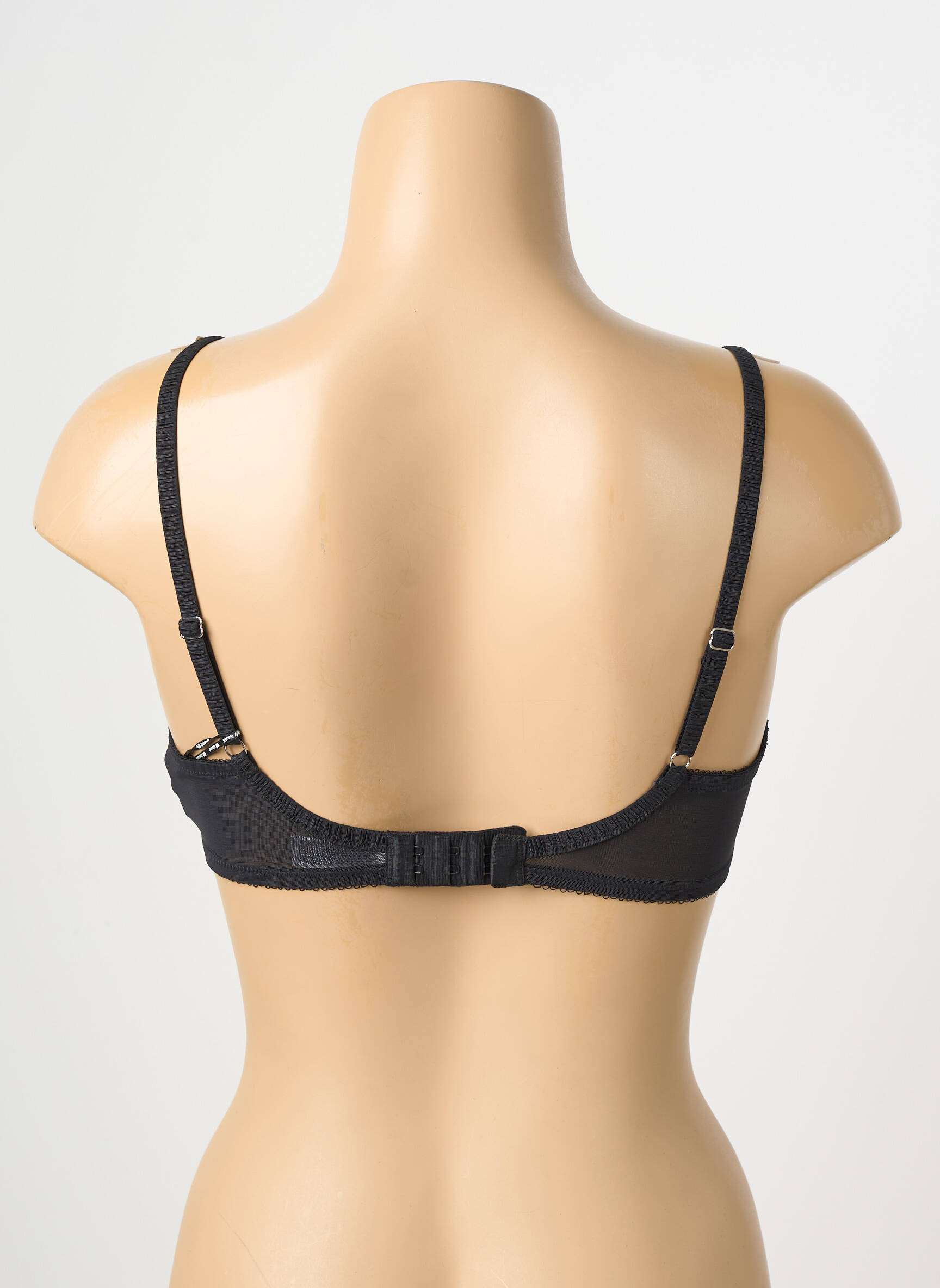Soutien-gorge tissage dentelle haut soutien-gorge emboitant noir WACOAL femme