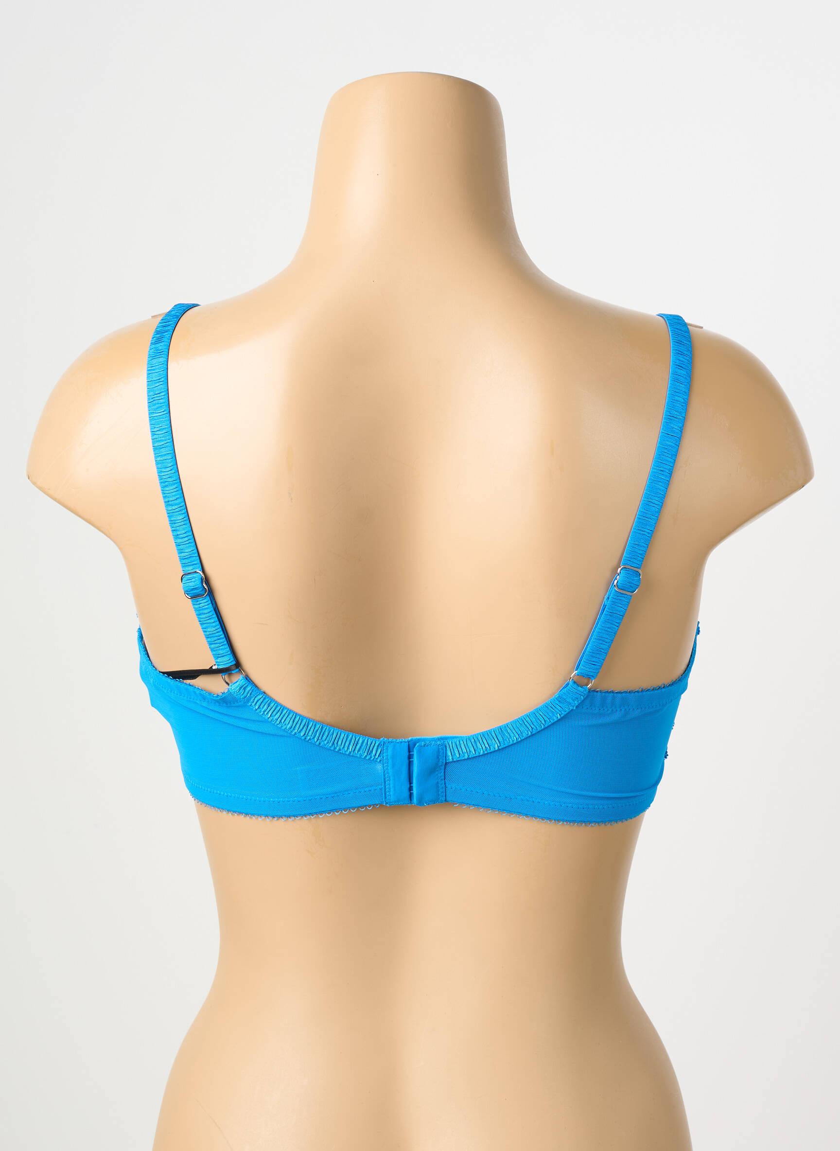 Soutien-gorge tissage dentelle haut soutien-gorge emboitant bleu WACOAL femme