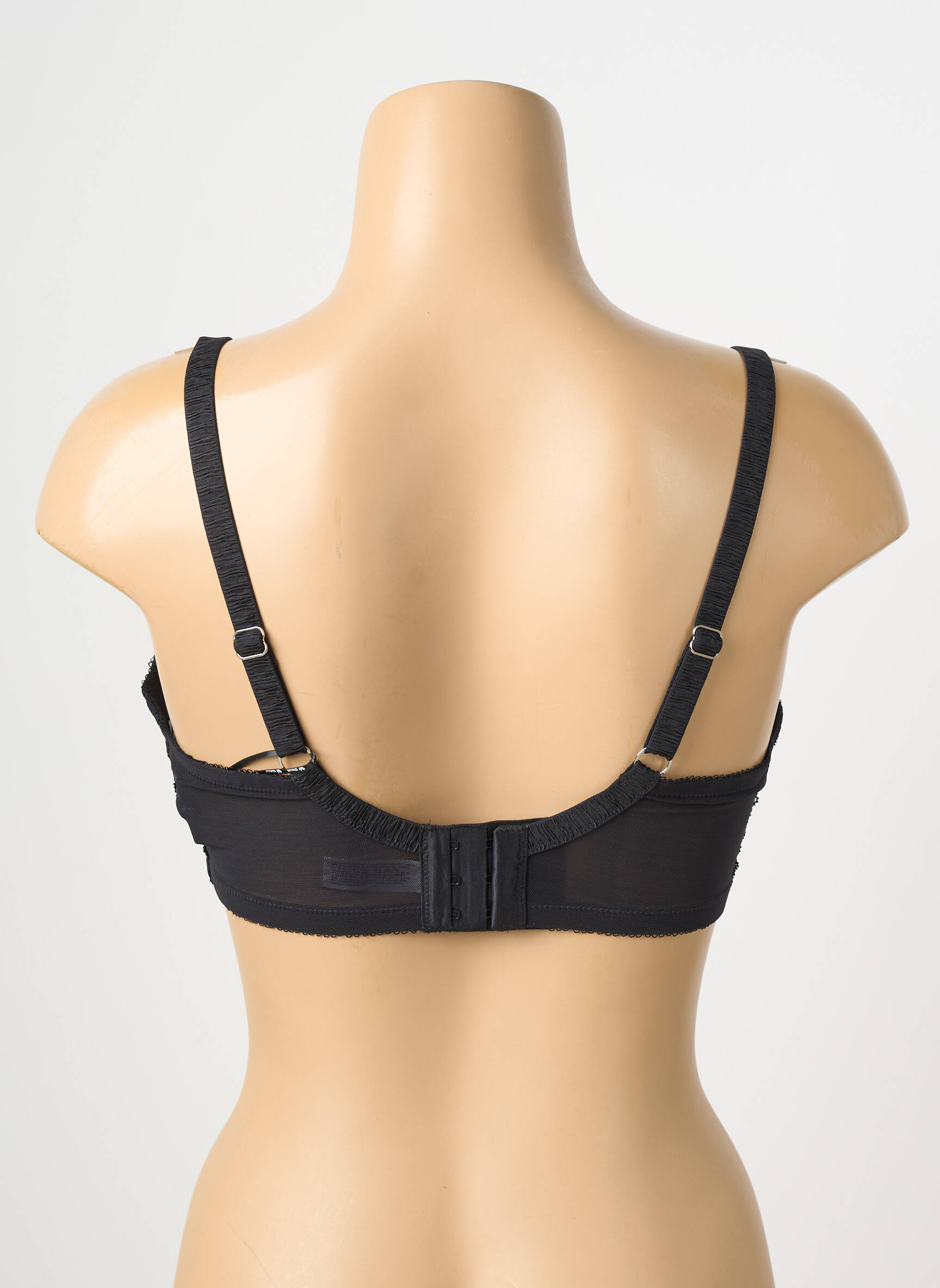 Soutien-gorge tissage dentelle haut soutien-gorge emboitant noir WACOAL femme
