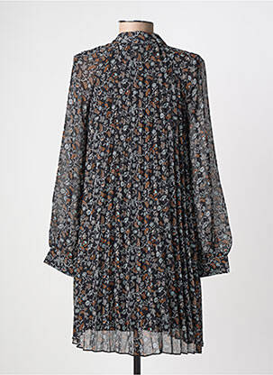 Robe courte manches longues manches longues noir MOLLY BRACKEN femme