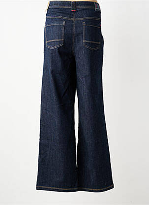 Jeans coupe large stretch taille haute bleu CECIL femme