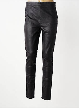 Legging effet matière satinée taille normale noir CREAM femme