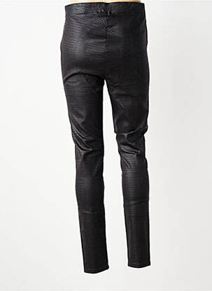 Legging effet matière satinée taille normale noir CREAM femme