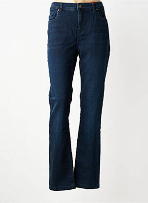 Jeans coupe droite stretch taille normale bleu STREET ONE femme