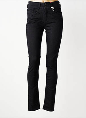 Jeans coupe slim taille haute taille haute noir STREET ONE femme