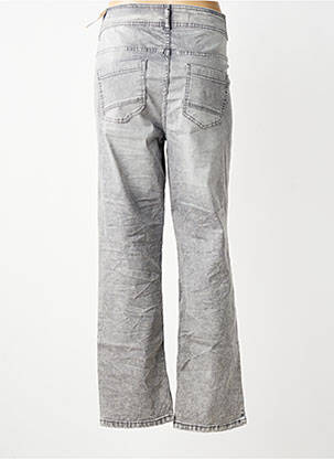 Jeans coupe droite stretch taille normale gris CECIL femme