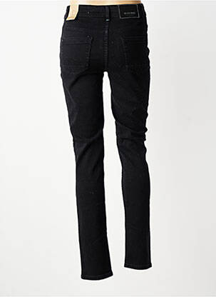 Jeans coupe slim taille haute taille haute noir CECIL femme