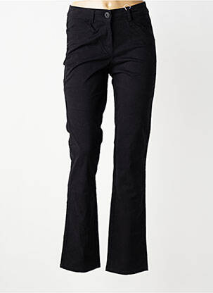 Jeans coupe droite stretch taille normale noir CECIL femme
