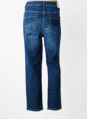 Jeans coupe slim taille haute taille haute bleu CECIL femme