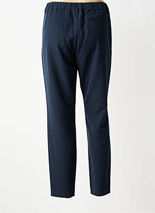 Pantalon 7/8 taille à pinces taille normale bleu CREAM femme
